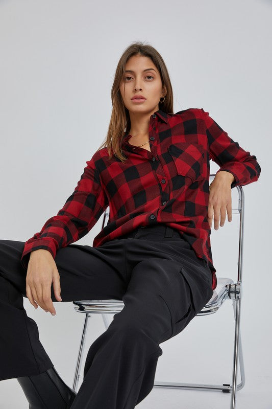 Cadence Classic Flannel Shirt