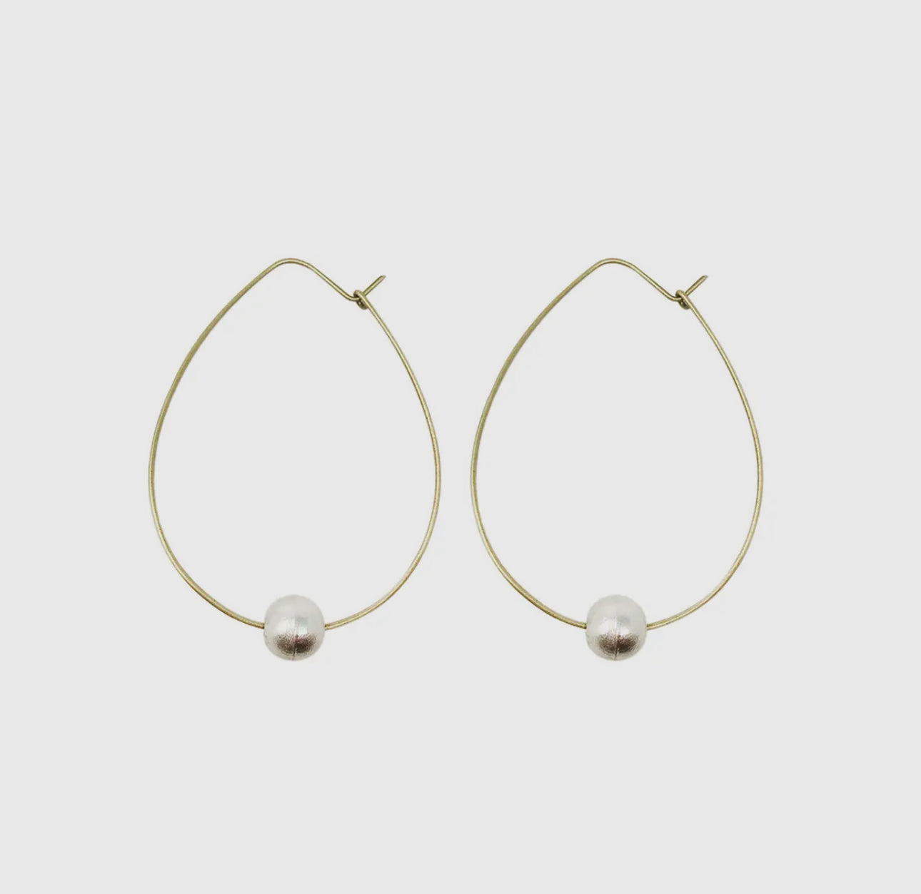 Ethereal Bead Hoops