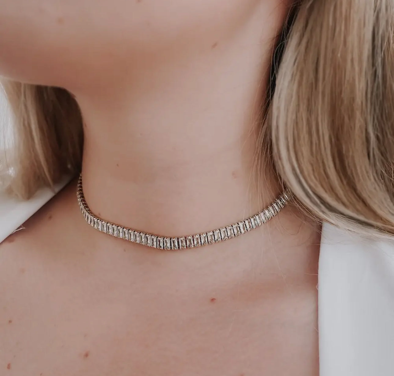 Dua Diamond Choker - WATERPROOF