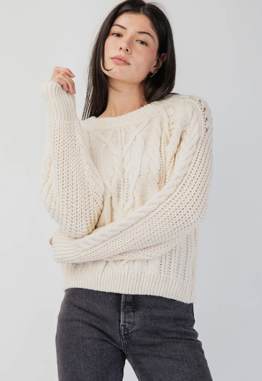 Angie Chunky Knit Sweater