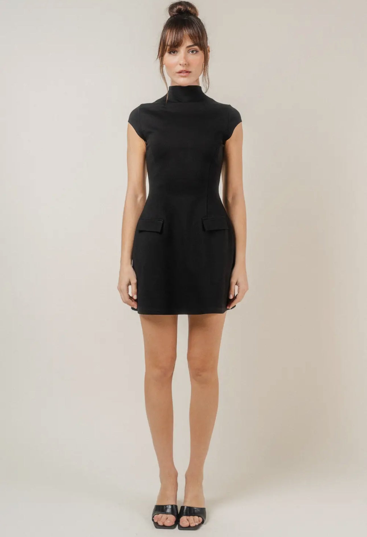 Lily Chic Black Mini Dress