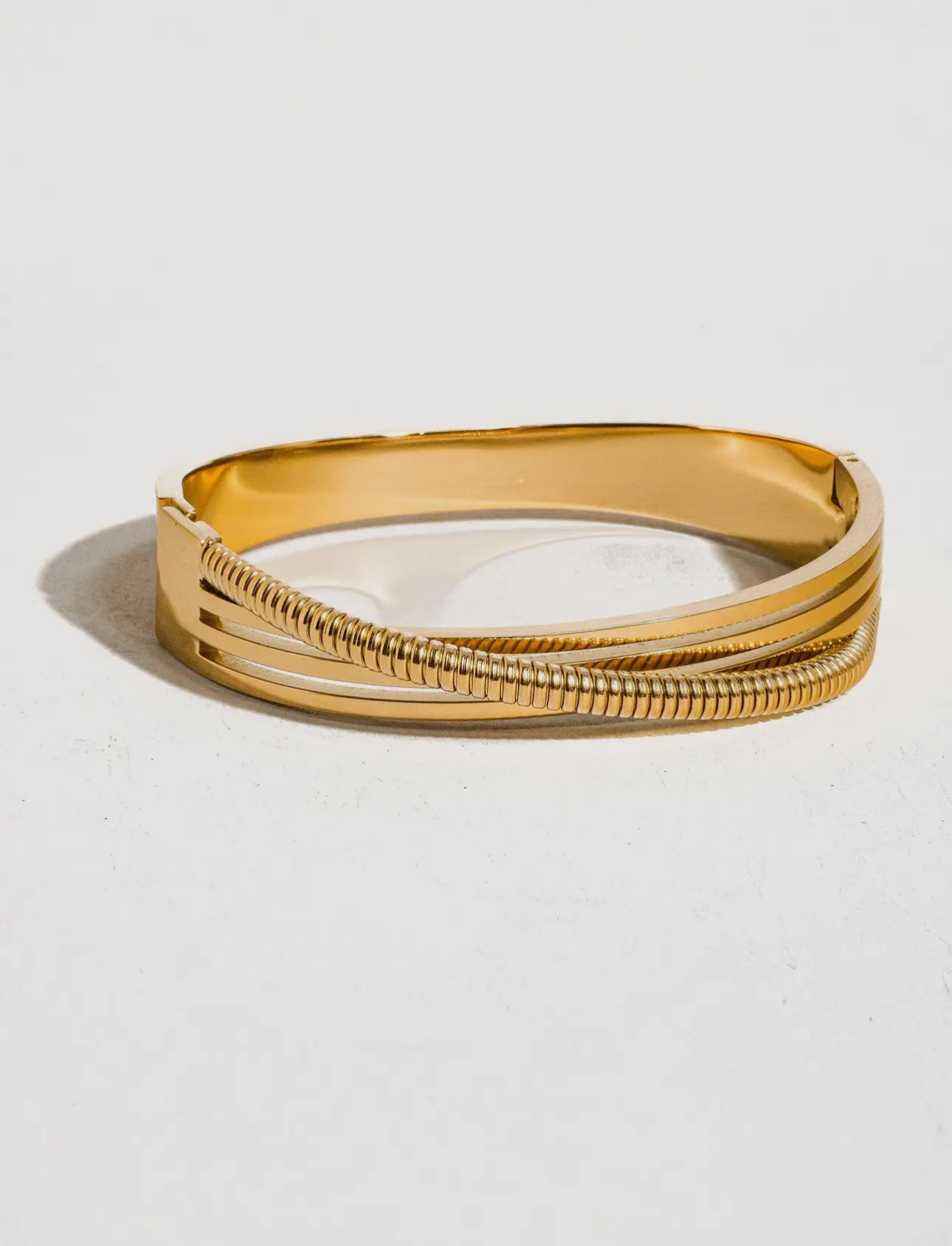 Uma Chain Bangle Bracelet - Non-Tarnish