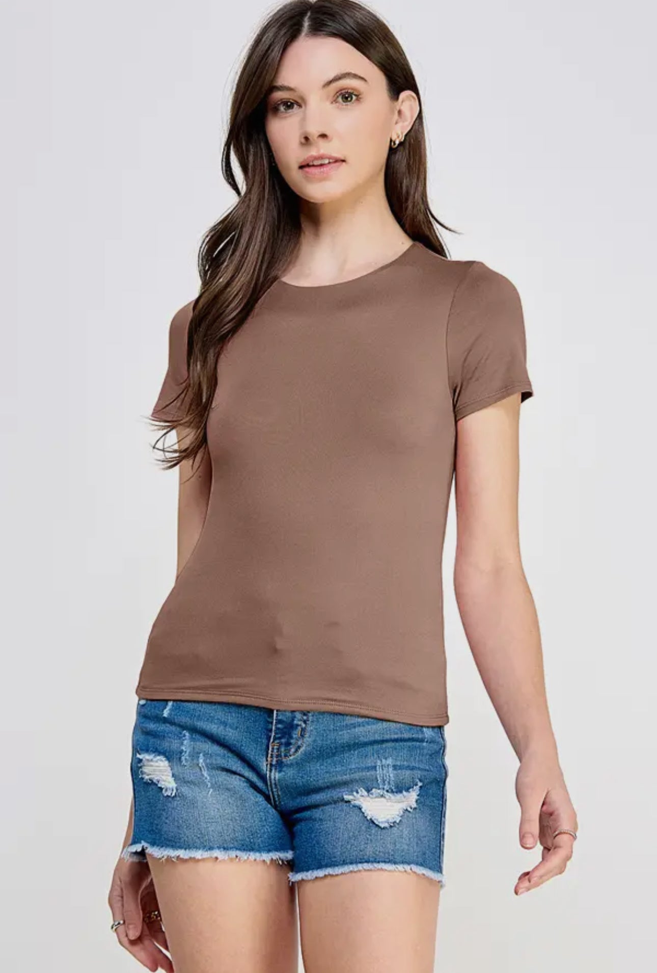 Demi Double Layered Butter Soft Tee