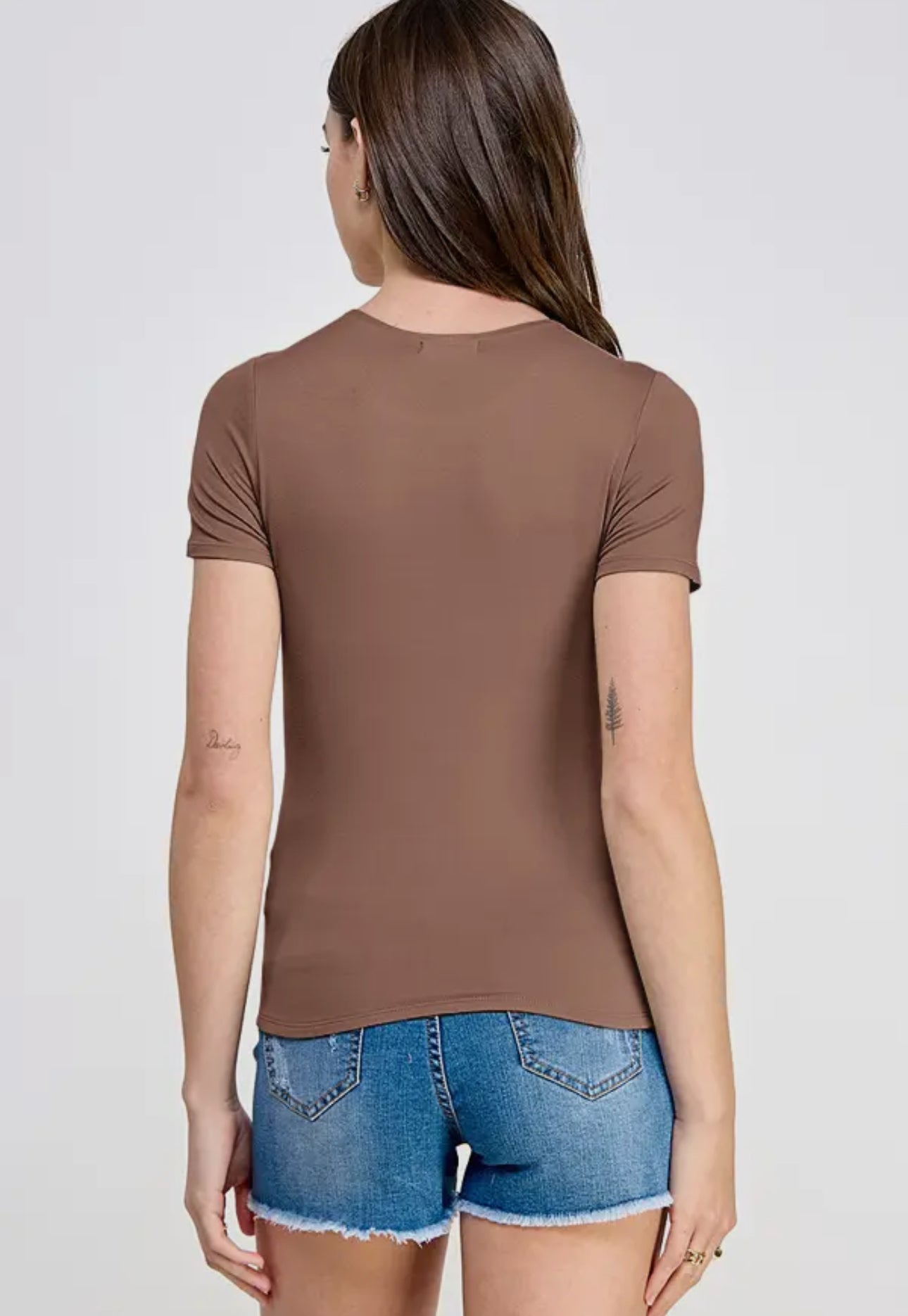 Demi Double Layered Butter Soft Tee