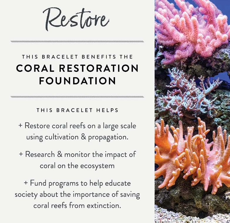 Cause Bracelet - Coral Reefs