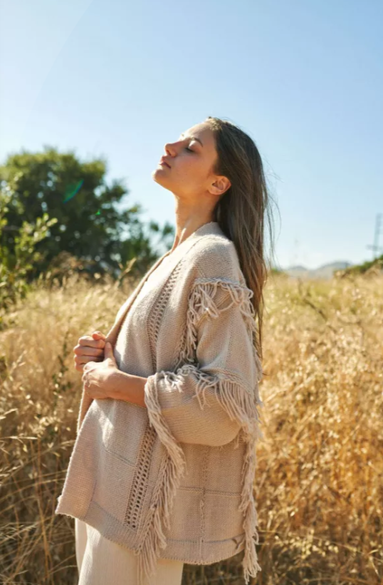 Marciela Fringe Cardigan