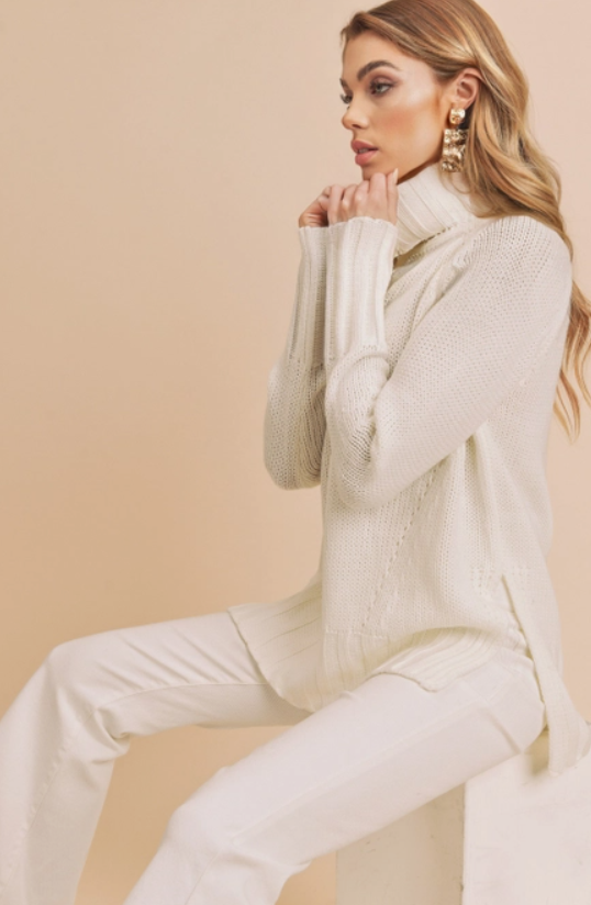 Danica Funnel Neck Sweater